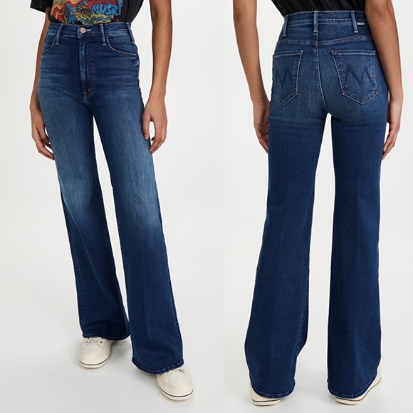 MOTHER Denim - MOTHER
The Hustler Roller Heel Flare Jeans in High Fidelity NWT Size 26